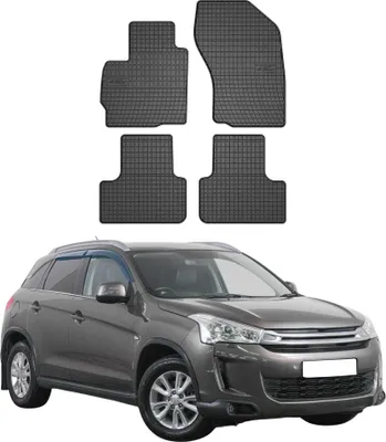 Immagine prodotto di 2012-2017 Citroen C4 Aircross tappetini TPE nero 4 pezzi