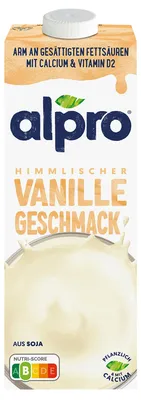 Produktbild von Alpro Soja Vanille Drink 1 Liter UHT Vegan & Laktosefrei Calciumquelle