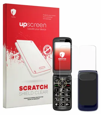Produktbild von upscreen Schutzfolie für Guwet G739 (Display+Rückseite) Displayschutz Displayschutzfolie Folie Klar Transparent