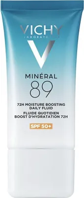 Produktbild von Vichy Minéral 89 Tägliches Schutzfluid 72H Feuchtigkeitsförderndes Tagesfluid SPF 50+ 50 ml
