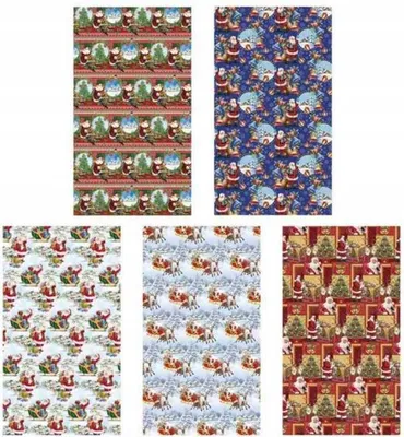 Obrázok produktu pre Pol-Mak Vianočný baliaci papier v rolke 200 x 70 cm, 1 list, náhodný vzor
