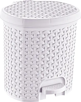 Zdjęcie produktu dla keeeper 1030151900000 keeeper pedałowy pojemnik na kosmetyki "tjark", 3 litry, nordic-white