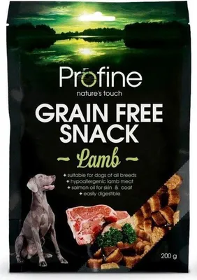 Image de Snack sans céréales à la viande d'agneau 200 g Profine - Malanico