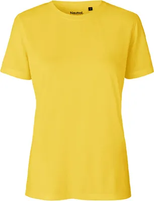 Produktbild von Neutral R81001 | Damen Shirt, Ladies Performance T-Shirt - Farbe: Yellow - Größe: XS