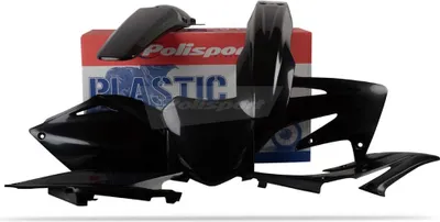 Produktbild von Polisport Off Road Mx Honda Crf250r 08 90144 Plastikbausatz Schwarz Schwarz One Size