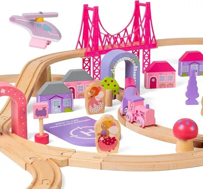 Productafbeelding van Sprookjesstad treinenset, een sprookjesachtige treinenset
