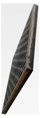 Produktbild von Lüftungsgitter aus Gusseisen für Kamine, Holzöfen und Feuerstellen 250 x 250 mm