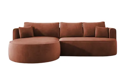 Produktbild von Domo-Home Moderne Ausziehbare Ecksofa FIORE Mit Schlaf-Funktion, Couch mit automatischer Auffaltung, Sofa, Schlafcouch RECHTS 284x183x82 cm Salvador 7
