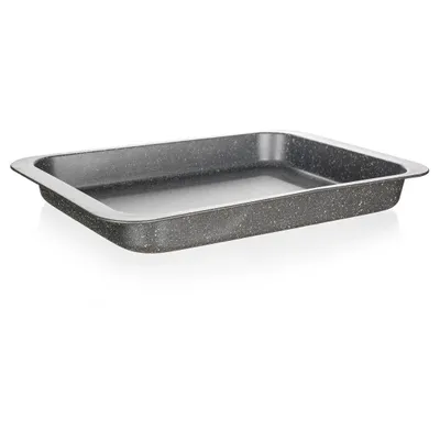 Obrázok produktu pre plech na pečenie 36,5x27x4,5cm GRANITE s nepriľnavým povrchom