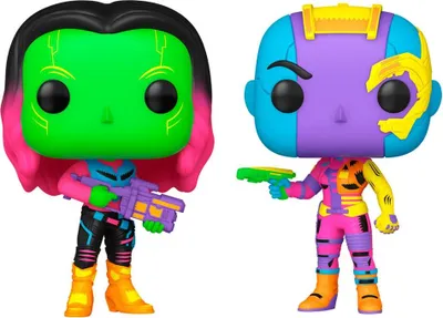 Produktbild von Guardians of the Galaxy Gamora & Nebula Actionfiguren, 2er-Pack