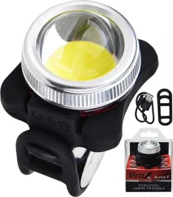 Immagine prodotto di PROX ALPHA F Luce anteriore per bicicletta USB 130 LM