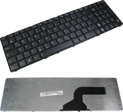 Produktbild von Trade-Shop Original Laptop Tastatur Deutsch QWERTZ für Asus N50VG N50VN N51VG N51VN N52 N52D N52DA N52J N52JV N53 N53J N53JF