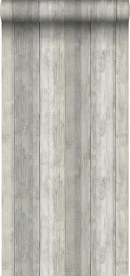Obrázek produktu pro Sanders & Sanders Tapeta se vzhledem dřeva světle šedá - 640051 - 53 cm x 10 m