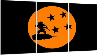 Produktbild von Herdabdeckplatten 3 teilig 30x52 Glaskeramikkochfeld Abdeckung Glas, Anime Orange