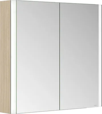Image de KEUCO SOMARIS armoire de toilette murale 2 portes, avec miroir chauffant, 800mm, 14502852101