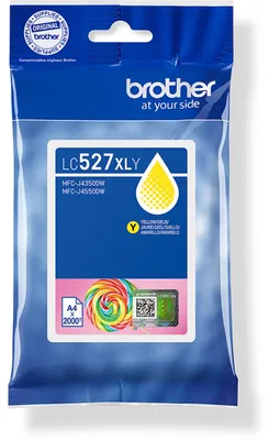 Produktbild von Brother LC527XLY Druckerpatrone 1 Stück(e) Original Hohe (XL-) Ausbeute Gelb