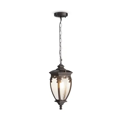 Image de Suspension, résistant aux intempéries, terrasse, bronze antique, E27, 40cm
