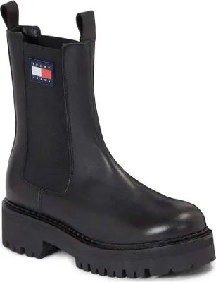 Produktbild von Tommy Jeans Damen Stiefeletten EN0EN02298 BDS Farbe: Schwarz Größe: 38