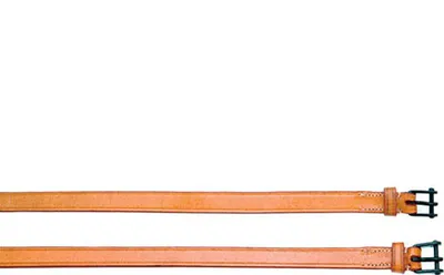 Produktbild von Hispano Hipica Leder Country Spornriemen Braun,Orange  Braun,Orange One Size