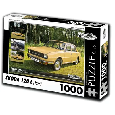 Obrázok produktu pre Puzzle č. 35 - ŠKODA 120 L (1976) 1000 dielikov