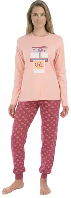 Immagine prodotto di Pigiama da donna in cotone a maniche lunghe Kisses&Love KLP1