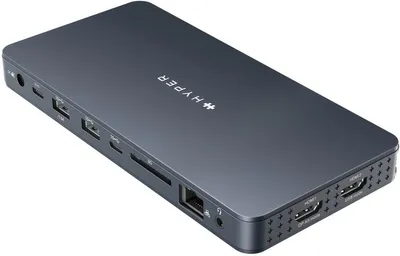 Image de Hyper HyperDrive Universal USB-C 10-in1 Dual HDMI Docking St.
