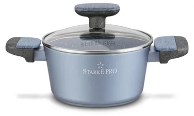 Image de Marmite Starke Pro Double Aluminium 1.45L induction avec couvercle