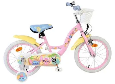 Image de Vélo enfant Disney Stitch - Fille - 16 pouces - Rose
