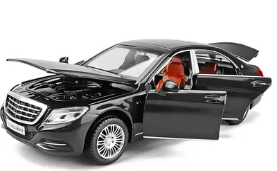 Zdjęcie produktu dla Model samochodu Mercedes Benz S600 w skali 1:32 swiatło/dzwięk