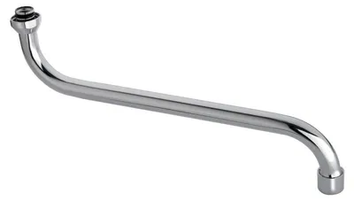 Produktbild von Aqualine Wasserauslauf, 300mm, S-Form, Chrom