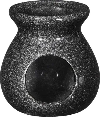 Duftlampe Ambiente in Schwarz, freigestellt