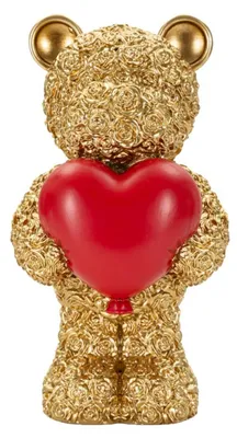 Immagine prodotto di Mauro Ferretti Orsetto Decorativo con Cuore 8,5x7x16