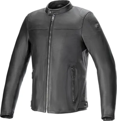 Produktbild von Alpinestars Blacktrack Motorrad Lederjacke, schwarz, S