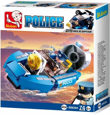 Produktbild von Sluban M38-B0638A - Konstruktionsspielzeug - Hoovercraft