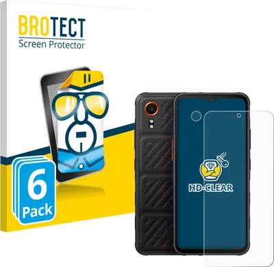 Produktbild von 6x Für Samsung Galaxy XCover 7 Enterprise Edition (Display+Kamera) Schutzfolie BROTECT Displayschutz Display Schutz Folie Klar Transparent