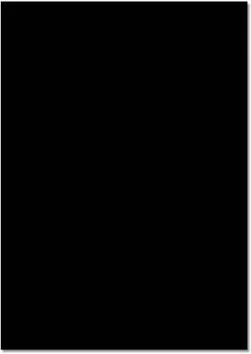 Produktbild von Folia Tonkarton 220g/m², 50x70cm, 25 Bogen, schwarz