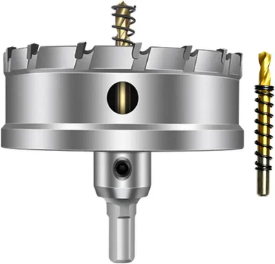 Zdjęcie produktu dla Otwornica 110 mm, do drewa i metalu, głębokość cięcia 25 mm, chwyt 10 mm, węglik