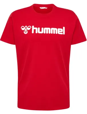 Produktbild von hummel T-Shirt Regular Fit Stretch Rundhalsausschnitt Logo Größe: 3XL
