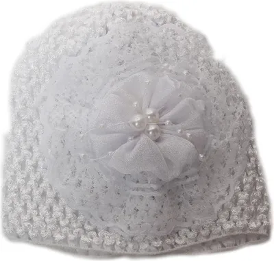 Produktbild von Süße Baby Mütze Weiß