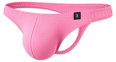 Imagen del producto de TOF Paris - Ropa Interior Tanga Hombre - Champion Thong Pink - 1x Tamaño XXL