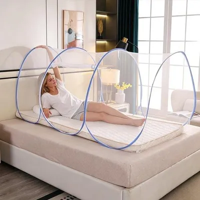 Produktbild von Mückennetz Pop-up 190 x 90 x 90 cm - Faltbar für Reisen und Camping