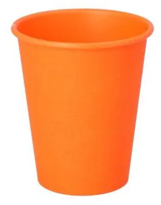 Produktbild von 1000 Trinkbecher, Pappe "To Go" 0,2 l Ø 8 cm · 9,2 cm orange