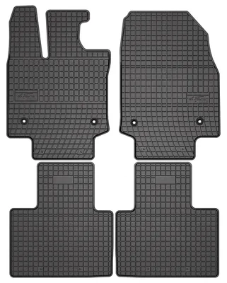 Produktbild von Gummi-Fußmatten für Lexus RX V 2022- (SUV) – 4-tlg, Schwarz, passgenau – Wielganizator SolidPRO