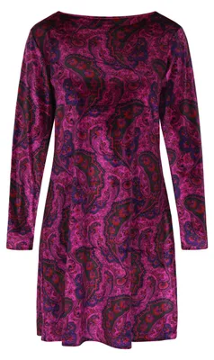 Produktbild von ESHA damen kleid - violett mehrfarben, M