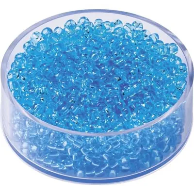 Produktbild von KNORR PRANDELL 213105342 Böhmische Rocailles Ø 25 mm Glas himmelblau