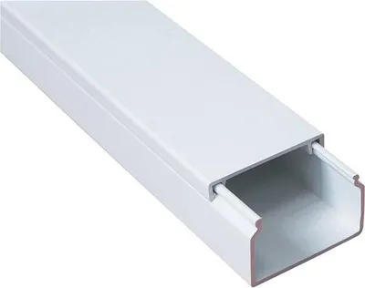Produktbild von Weiße Kabelrinne 15 x 25mm MKE AKS 111296 2m = 1 Stk.