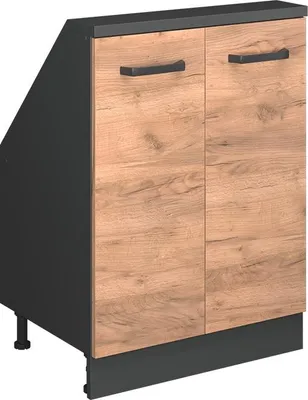 Produktbild von Dachschrägenschrank Vicco Rion Goldkraft Eiche mit 2 Türen, Model 56109