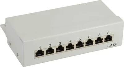 Obrázek produktu pro InLine 76208A, RJ-45, Šedá, 593 g, 175 mm, 205 mm, 50 mm
