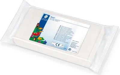 Produktbild von Staedtler Plastilin-Knete Noris j. weiß 1kg