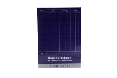 Produktbild von Rheita Haushaltsbuch mit Kostenaufstellung, A5, 40 Doppelseiten